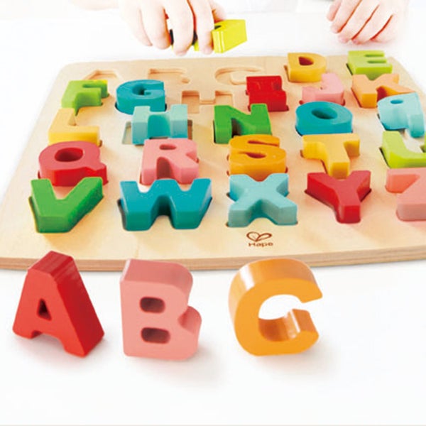 Hape: Chunky Alphabet Puzzle Carousel 3