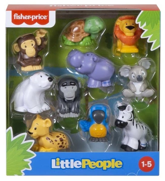 Fisher-Price: Little People 10-Piece Animal Pack Figure Set Carousel 4