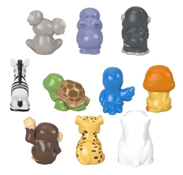 Fisher-Price: Little People 10-Piece Animal Pack Figure Set Carousel 2