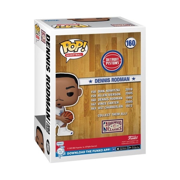 NBA: Legends - Dennis Rodman (1992) Pop! Vinyl Carousel 3