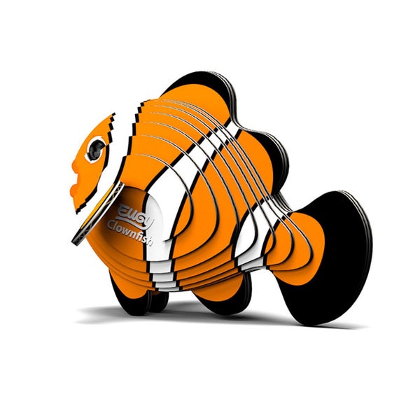 Eugy: Clown Fish - 3D Cardboard Model Carousel 4