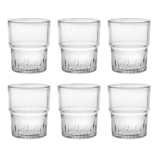 Duralex: Empilable Clear Tumbler Set - Set of 6 (160ml) Carousel 1
