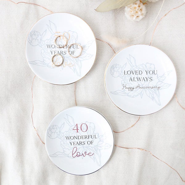 Splosh: Anniversary Trinket Plate - Love Carousel 5