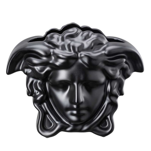 Versace Medusa Grande Vase Black 15cm Carousel 1
