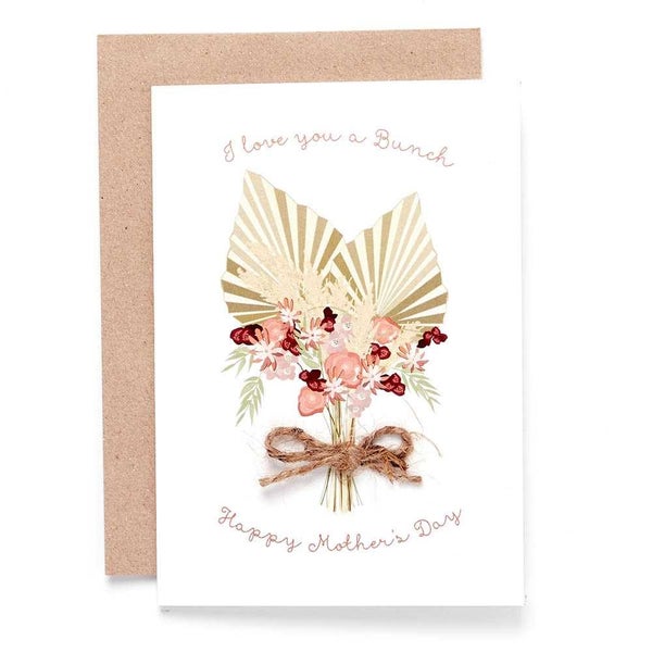 Candle Bark Mother's Day Mum's Flower Bunch Card Carousel 1