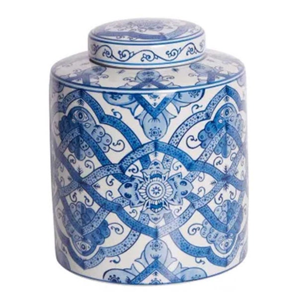 Florabelle Ula Short Porcelain Jar Large Carousel 1