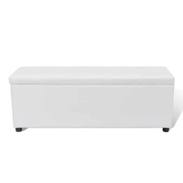 Storage Bench White Medium Size Xabanp Carousel 1