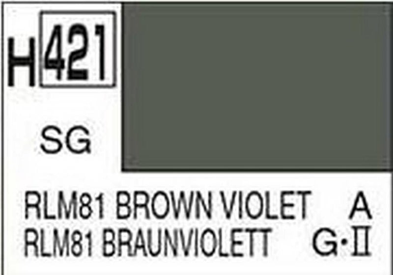 Gunze H421 Mr. Hobby Aqueous RLM 81 Brown Violet Carousel 1