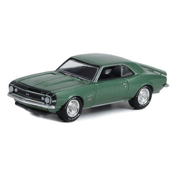 GreenLight 13320-A 1/64 1967 Chevrolet Camaro SS 369 (Mountain Green) Carousel 1