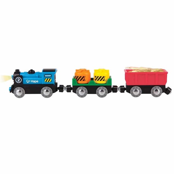 Hape: Battery Powered Rolling Stock Set Carousel 1