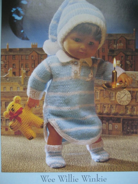 DOLLS CLOTHES Nursey Rhyme KNITTING PATTERNS 16 - 24" Dolls inc Barbie & Ken Carousel 2