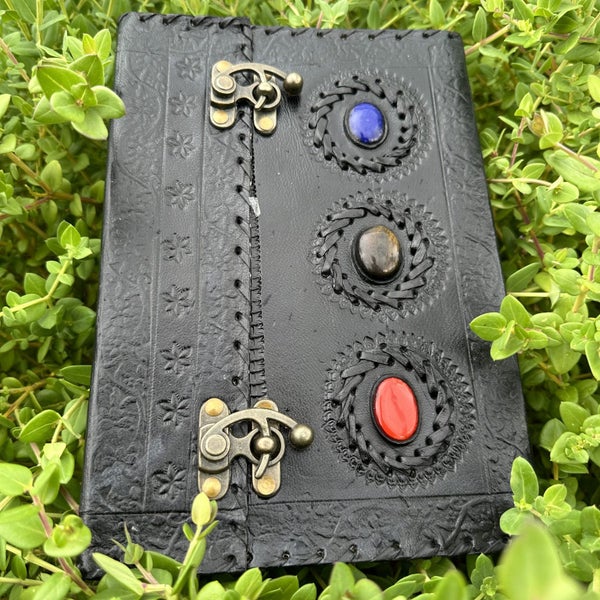 Chakra Stone Leather Journal Carousel 3