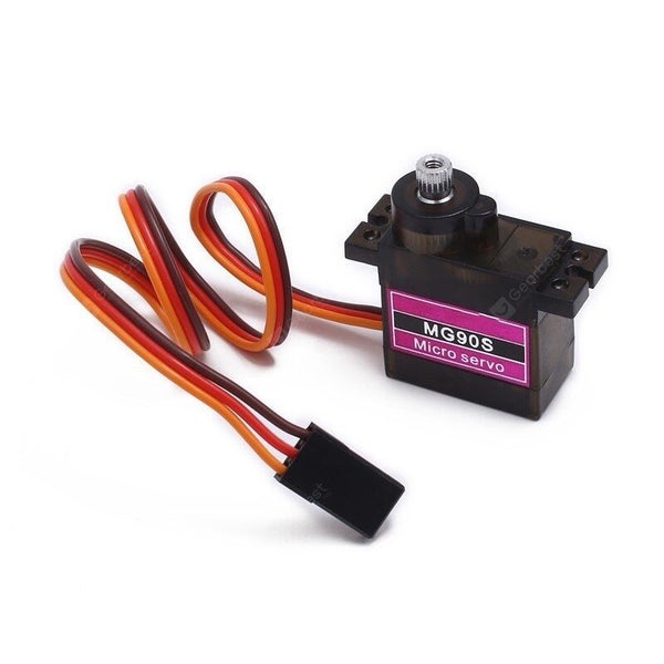 Hod Health & Home Mg90s 14G Servo Full Metal Gear For Rc Airplane Black Carousel 1
