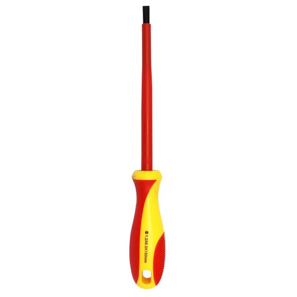 GOLDTOOL 150mm Electrical Insulated VDE Screwdriver. Tested to 1000 Volts AC. (1 Carousel 1