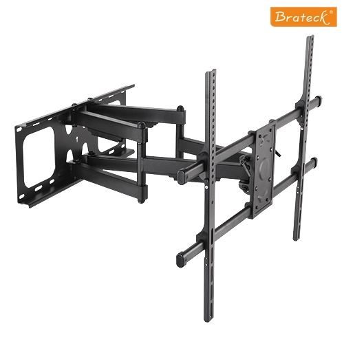BRATECK 50"-90" Full-Motion Wall Mount Bracket. Max load: 75kg. VESA Support up Carousel 1