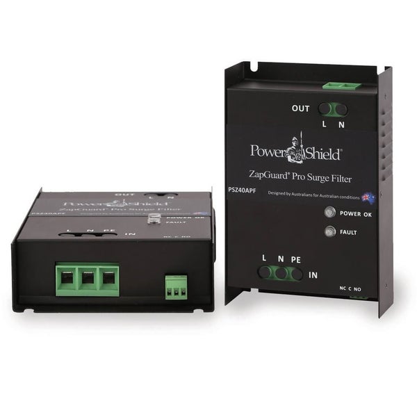 POWERSHIELD 40 Amp Panel Mount Surge Protection & Filter with Hardwired Input/ou Carousel 1