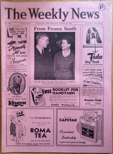 OLD NEWSPAPER: The Weekly News, No. 4922, 26 March 1958 Carousel 1