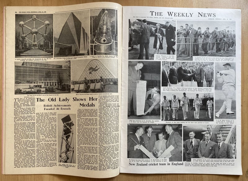 OLD NEWSPAPER: The Weekly News, No. 4927, 30 April 1958 Carousel 4