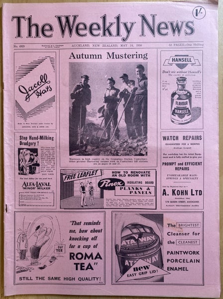 OLD NEWSPAPER: The Weekly News, No. 4929, 14 May 1958 Carousel 1