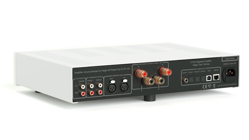 HEGEL H120 Integrated Amplifier 2 x 75W at 8 Ohm, SoundEngine 2 6 Digital Input Carousel 2