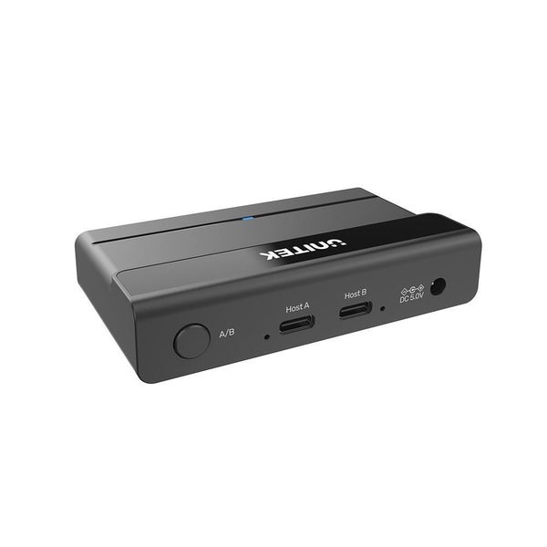 UNITEK 4-Port KVM Switcher with 4x USB-A 3.0 Ports. Share USB Devices Between 2x Carousel 2