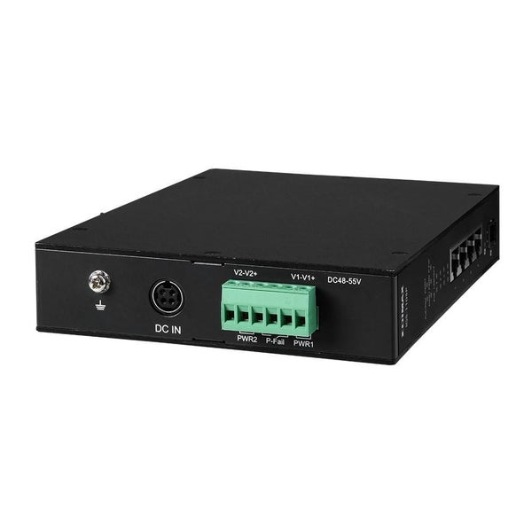 EDIMAX Industrial 5-Port Gigabit PoE+ DIN Rail Switch. 4 x Gigabit Ethernet Port Carousel 3