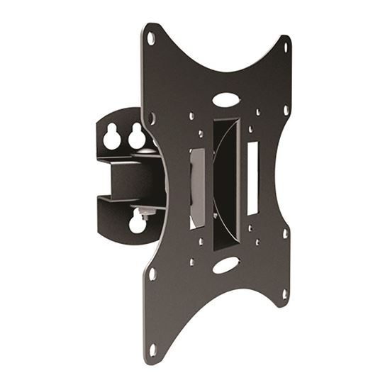 BRATECK 23''-42'' Pivoting wall mount bracket. Tilt and swivel. Supports VESA 75 Carousel 1