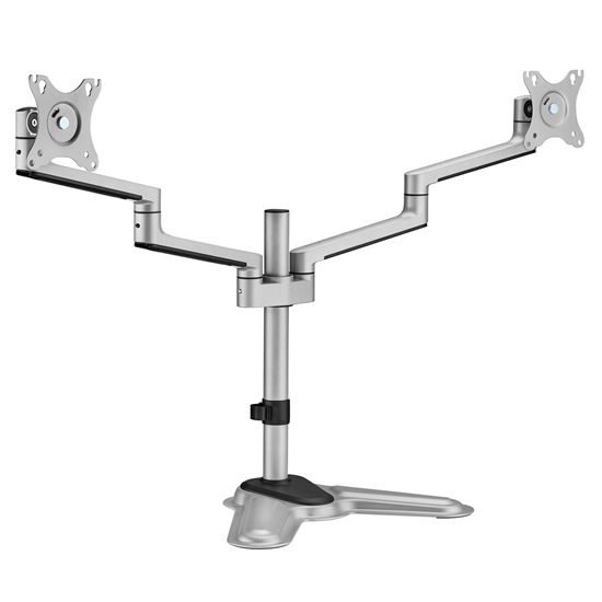 BRATECK 17"-32" Dual Arm Premium Articulating Monitor Stand. Arm Extension 447m Carousel 1