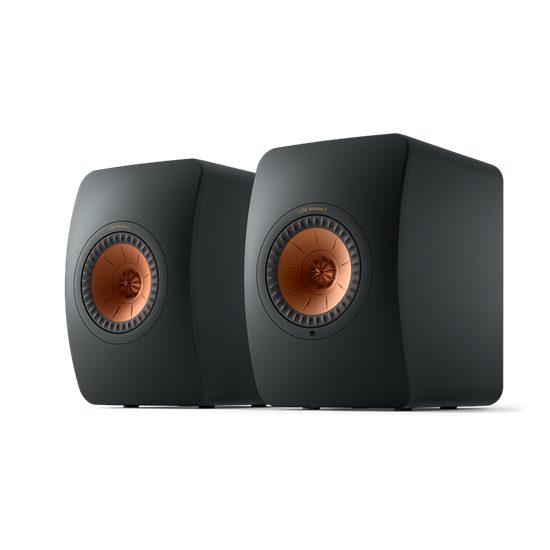KEF LS50 Wireless 2 HIFI Speakers 5.25" 12th Generation Uni-Q with Metamaterial Carousel 1