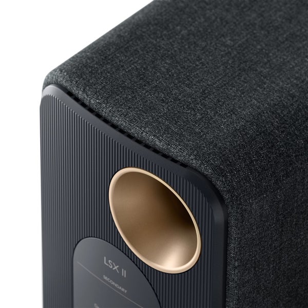 KEF LSX II Wireless Mini Monitor Speakers. 4 inch Uni-Q Driver with MAT. Wireles Carousel 2