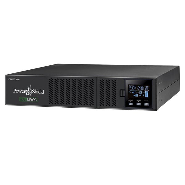 POWERSHIELD Centurion RT LiFePO4 2000VA Lithium-Iron Online UPS. True double-con Carousel 2