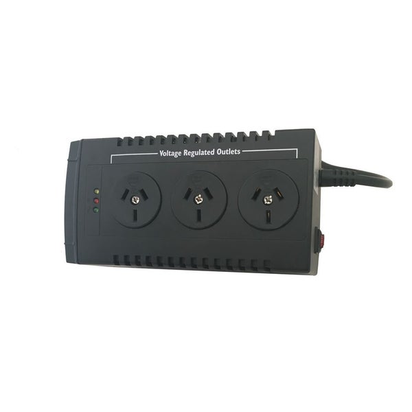 POWERSHIELD VoltGuard AVR 1500VA / 750W with 3x 3 Pin Outlet Sockets. Protects A Carousel 3