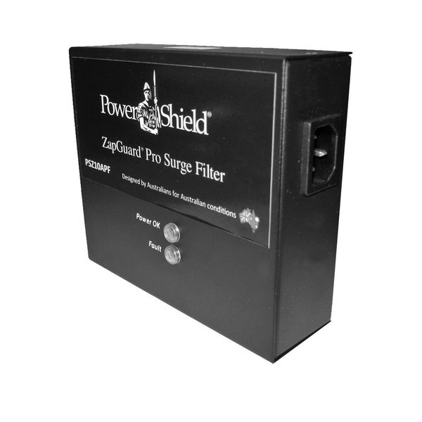 POWERSHIELD ZapGuard 10 Amp Surge Filter with IEC Input and Output. 40kA Imax L- Carousel 1