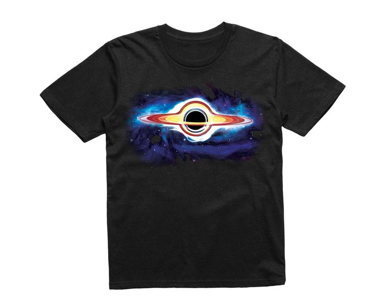 Reality Glitch Black Hole Event Horizon Kids T-Shirt Carousel 1
