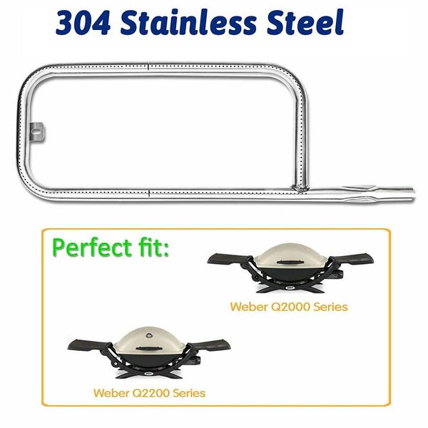 Grill Burner Tube for Weber Q200 Q220 Q2000 Q2200 Series Grills 2042301 Carousel 1