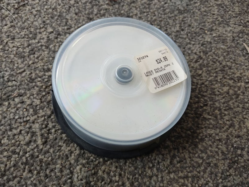 Blanc Laser DVD-R - NEW! Carousel 1