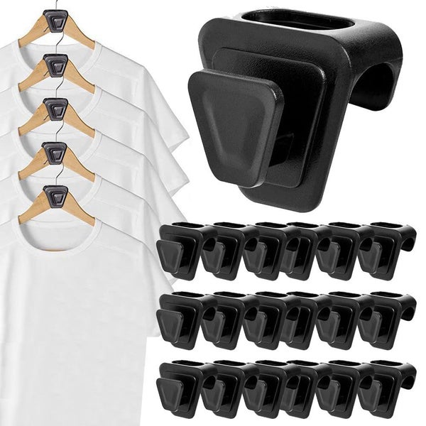 18PCS Space Saving Clothes Hanger Hooks For Organizing Closets Fits All Hangers Carousel 2