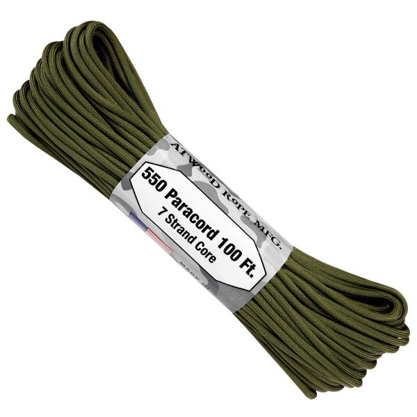 Atwood Rope USA Paracord 550 - Olive Drab - 30m/100ft Carousel 2