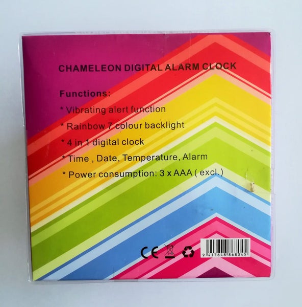 Chameleon Digital Alarm Clock Carousel 1