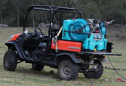 Rapid Spray Scout 360 litre UTV weed sprayer with 150m smart reel RECOIL START64327685363075111