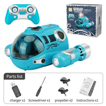 RC Boat Remote Control High Speed Sumbarine Spray Carousel 2