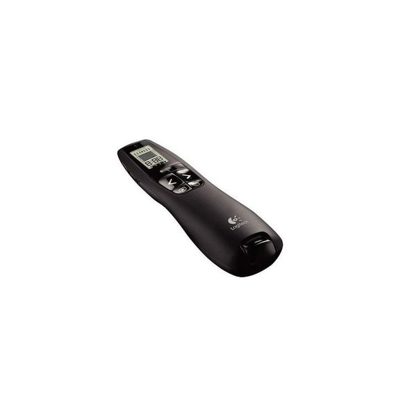 Logitech R800 Laser Presentation Remote LCD display time tracking 30m Range, ... Carousel 1