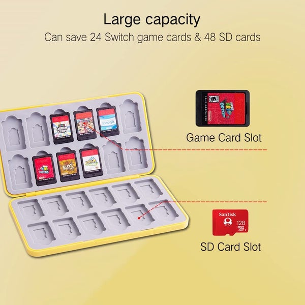 Pika - 24 Switch Game Card Case Carousel 2