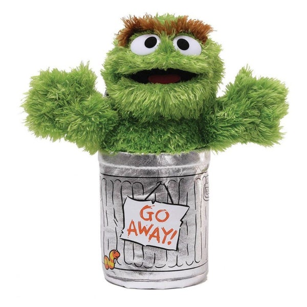 Sesame Street Small Oscar The Grouch Soft Toy Carousel 1