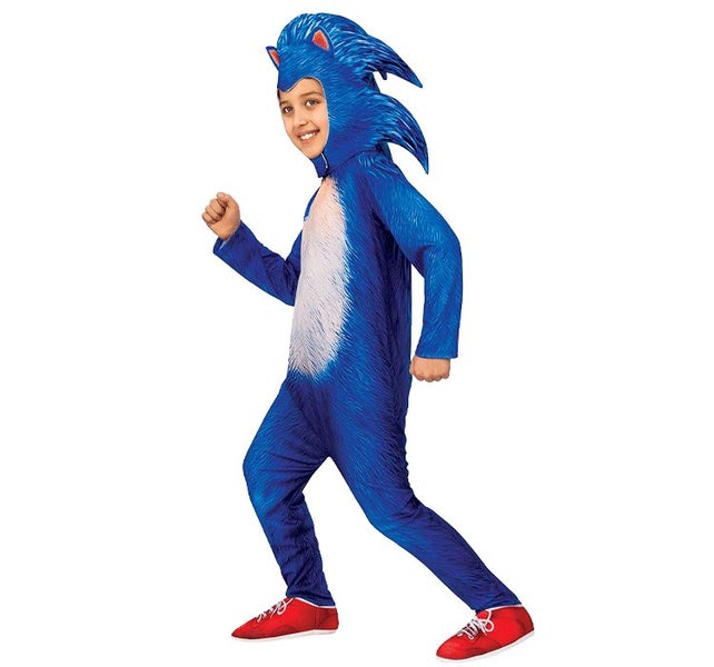 Party-Sonic the Hedgehog Kids Costume A Size S Carousel 1