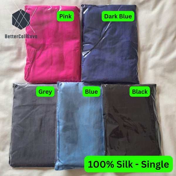 Pure Silk Sleeping Bag Liner - Single Carousel 2