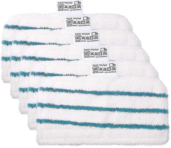 5 Washable Microfiber Pads For Black & Decker Steam Mops Carousel 1