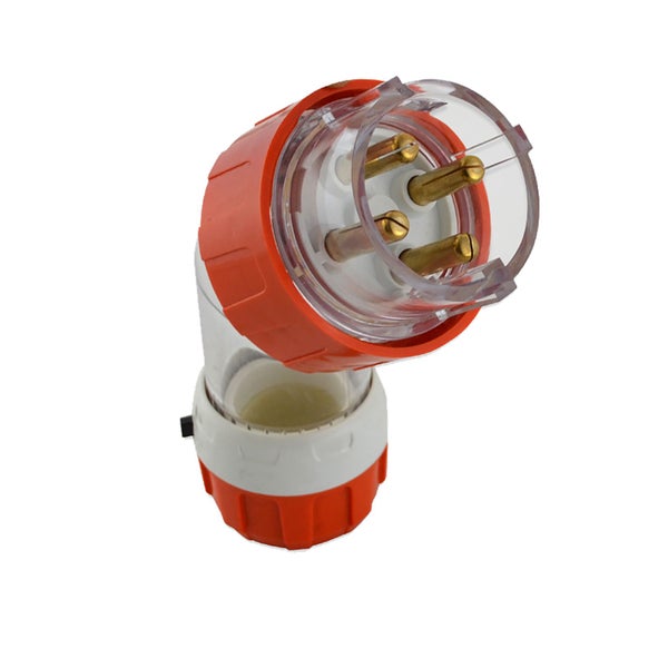 3Ph 40A 4 pin Angle Plug Carousel 1