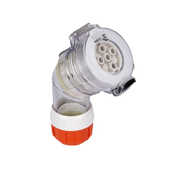 3Ph 10A 5 pin Angle Socket Carousel 1