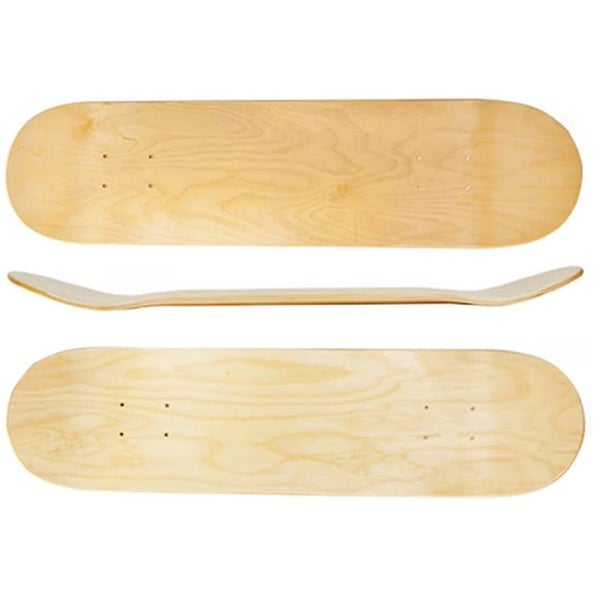 Blank 8" Skateboard Art Deck - 10 Pack Carousel 1